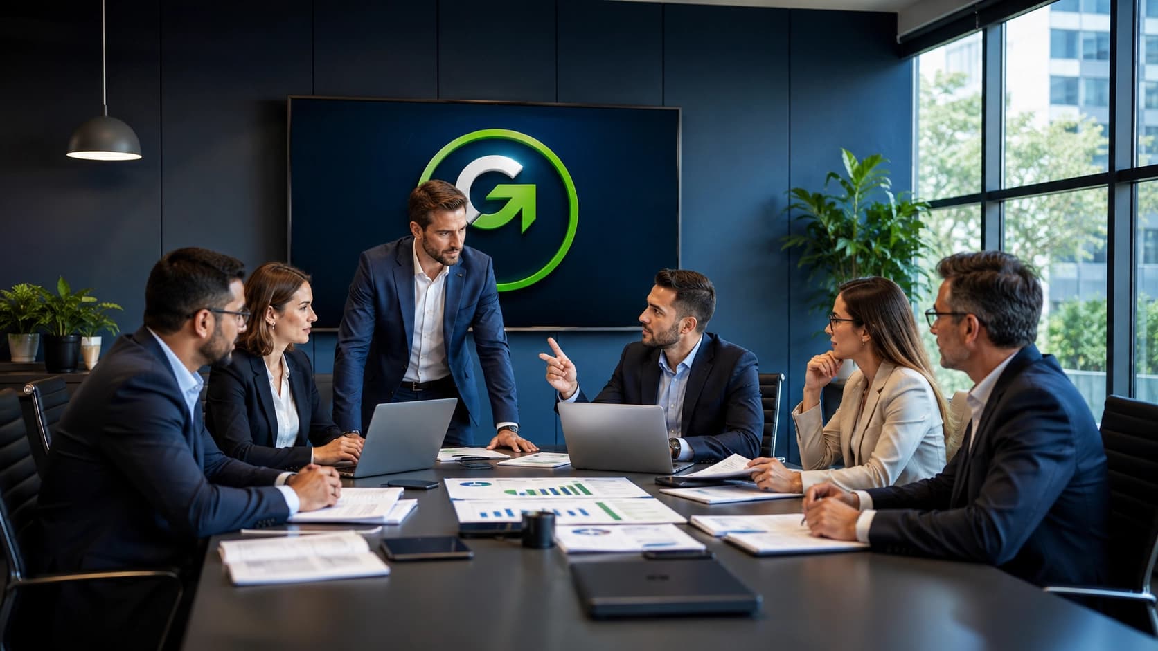 Instrutores realizando treinamento In Company para servidores públicos